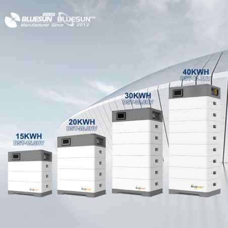 Bluesun 51.2V 40kWh LiFePO4 thuisbatterij