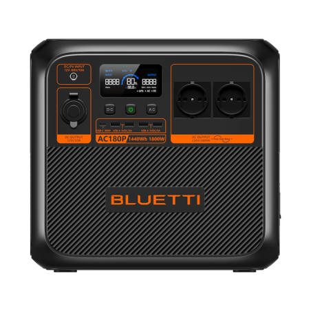BLUETTI AC180P Portable Power Station | 1800W 1440Wh - EU